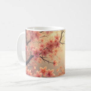 春さくらんぼ花 コーヒーマグカップ