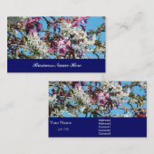 春さくらんぼ花 名刺 (正面/裏面)