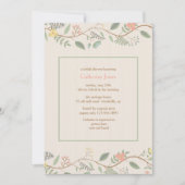 春つる植物招待状 招待状 (正面)