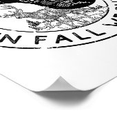 春では、我々は秋で我々は季節を切り抜ける ポスター (角)