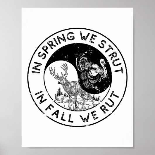 春では、我々は秋で我々は季節を切り抜ける ポスター (正面)