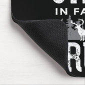 春で我々は秋でトルコと鹿をラット マウスパッド (コーナー)