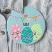 春とイースターカラフルの卵ボタン 缶バッジ (インサイチュ)