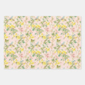 春とイースターギフト ラッピングペーパーシート (正面2)