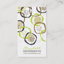 春とサマーツリオーガニックーリングや輪モダン自然