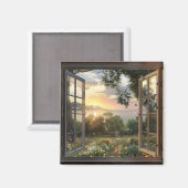 春とシーウィンドウビュー マグネット (正面/裏面)