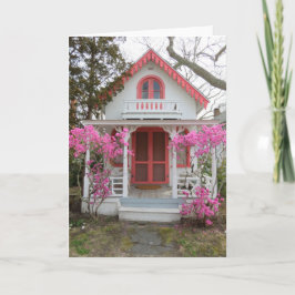 春とビクトリアンコテージ – マーサズヴィネヤード カード