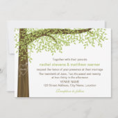 春と夏のハートツリ結婚ーズ 招待状 (正面)