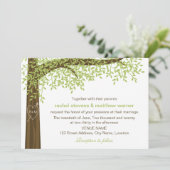 春と夏のハートツリ結婚ーズ 招待状 (スタンド正面)