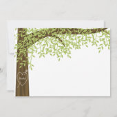 春と夏のハートツリ結婚ーズ 招待状 (裏面)