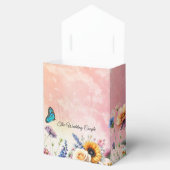 春と夏の花の花模様 フェイバーボックス (オープン)