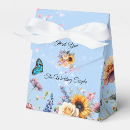 春と夏の花の花模様 フェイバーボックス