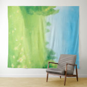 春と夏の風景写真の背景 タペストリー (インサイチュ(横))