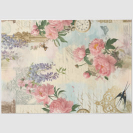 春と鳥と花 | デコページ 薄葉紙