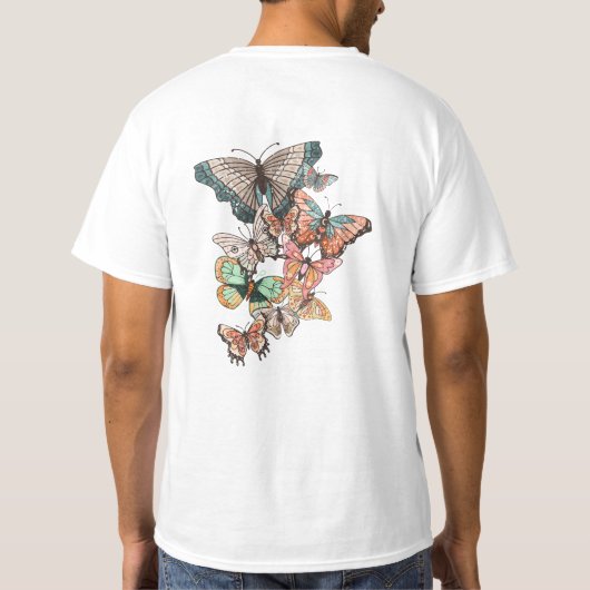 春に入る Tシャツ (裏面)