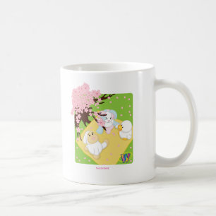 春のお祝いのピクニック コーヒーマグカップ