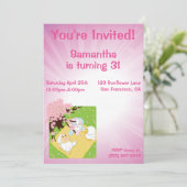 春のお祝いのピクニック 招待状 (スタンド正面)