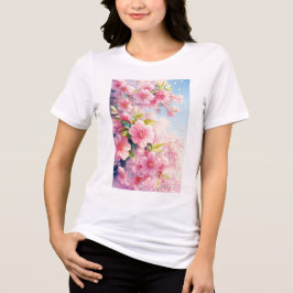 春のささやき 桜 トライブレンドＴシャツ