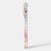 春のささやき 桜 iPhoneケース (左側面)