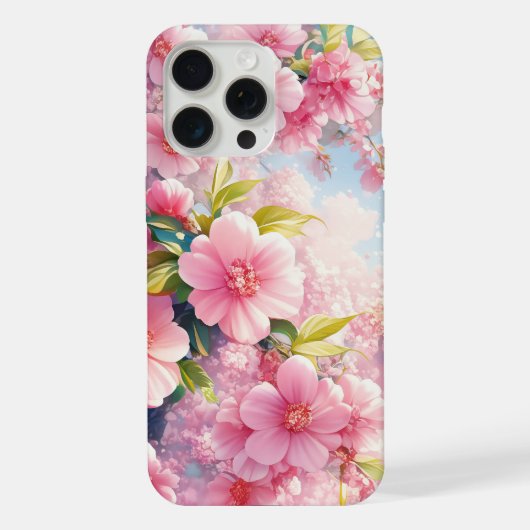 春のささやき 桜 iPhoneケース (裏面)