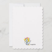 春のじょうろ 招待状 (裏面)