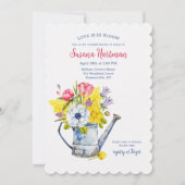 春のじょうろ 招待状 (正面)