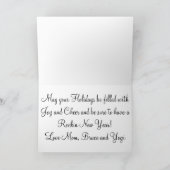 春のすずめ シーズンカード (内部)