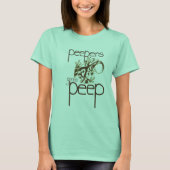 -春のぞくことを行っているPeepers Peeper Tシャツ (正面)