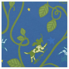 春のつる植物 ファブリック