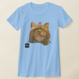 春のとらねこ Tシャツ