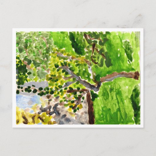 春のはがき ポストカード (正面)