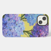 春のアジサイI iPhoneケース (裏面横)