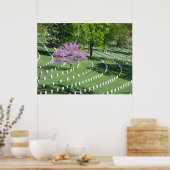 春のアーリントン国立墓地 ポスター (キッチン)