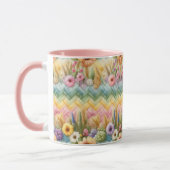 春のイースターの喜び マグカップ (左)