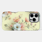 春のイースターの花 iPhoneケース (裏面横)