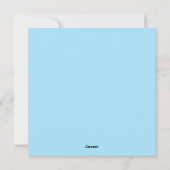 春のイースターエッグ シーズンカード (裏面)