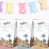 春のイースターベイビーシャワー フェイバーボックス