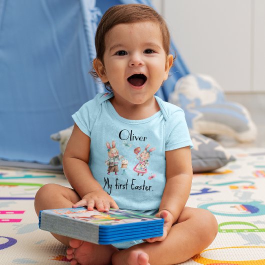 春のイースター 新生児〜2歳 幼児 ベビーボディスーツ