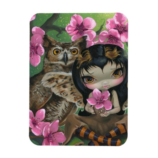 「春のオウリン」フレックスマグネット マグネット (縦)