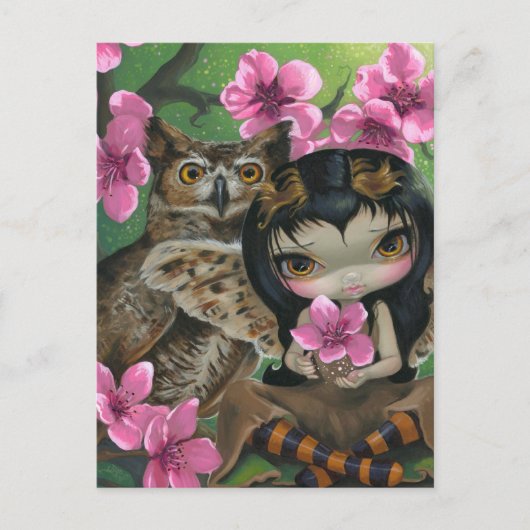 「春のオウリン」ポストカード ポストカード (正面)