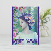 春のオスタラ イースター エクイノックス 异教の森の女神 シーズンカード (スタンド正面)