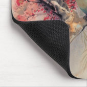 春のカップル マウスパッド (コーナー)