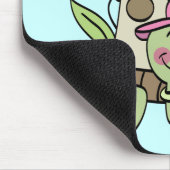 春のカメのTシャツおよびギフト マウスパッド (コーナー)