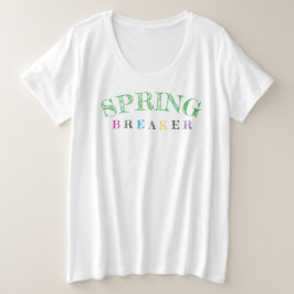 春のカラフルな女性用ブレーカー プラスサイズTシャツ