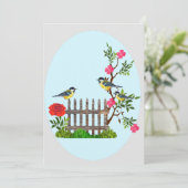 春のカード 招待状 (スタンド正面)