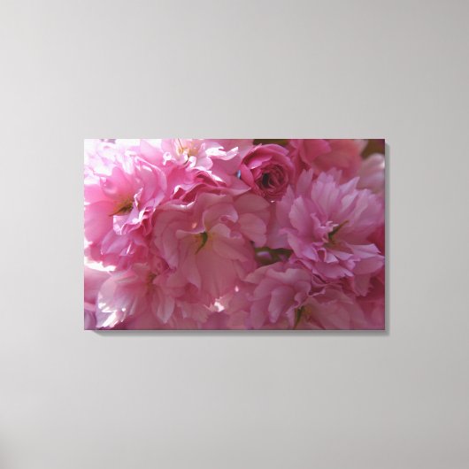 春のキャンバスのプリント キャンバスプリント (正面)