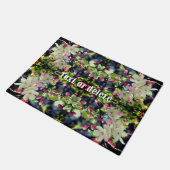 春のクラボルパーソナライズされたプ ドアマット (アングル)