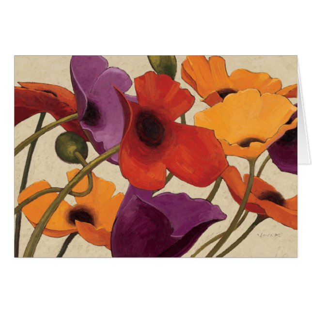 春のケシ (正面横)