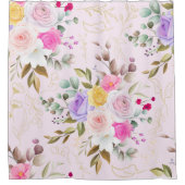 春のシャワーカーテン シャワーカーテン (正面)