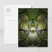 春のステンドグラス ポストカード (正面/裏面)